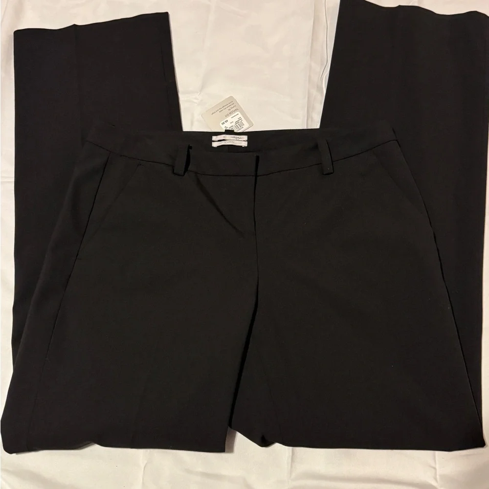 NWT Halogen Black TAYLOR Fit Curvy Fit Women's Dress Pants - Picture 3 of 7